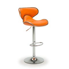 カウンターチェア ピュア　オレンジの画像
