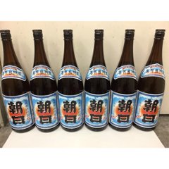 【奄美黒糖焼酎 喜界島特産】★ 朝日　３０度 ★ １．８L　１ケース（６本入）の画像