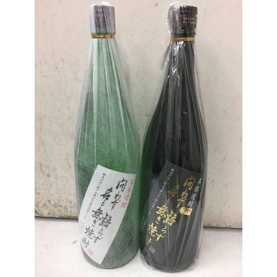 問わず語らず名も無き焼酎 1.8L （白/黒） 2種６本セット画像
