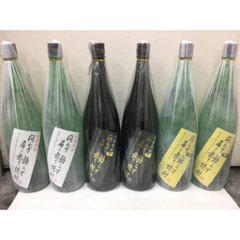 問わず語らず名も無き焼酎 1.8L （白/黒/黄） ３種６本セットの画像