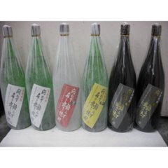 問わず語らず名も無き焼酎 1.8L （白/赤/黄/黒） ４種６本セットの画像