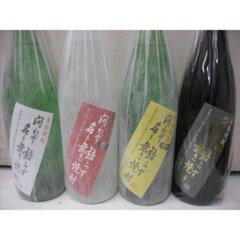問わず語らず名も無き焼酎 1.8L （白/赤/黄/黒） ４種６本セット画像