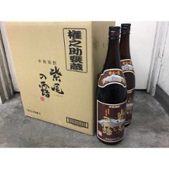 【軸屋酒造】　甕仕込み 紫尾の露　1.8Ｌ　２５度　１ケース（６本入）画像