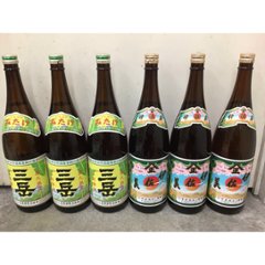 【鹿児島 芋焼酎 品薄 人気銘柄】　三岳 / 伊佐美　１．８L　２種６本セットの画像