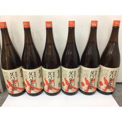 【無手無冠】★★ 栗焼酎　ダバダ火振 ★★　１．８L　１ケース（６本入）画像