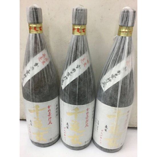 【若潮酒造】 千亀女 （むぎ焼酎） １．８Ｌ 1ケース（６本入）画像