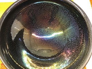 オーロラ天目茶碗　桐箱入の画像