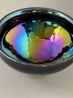 オーロラ天目　ぐい呑の画像