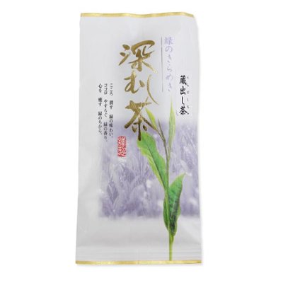 くらだし深むし茶100ｇ　1袋の画像