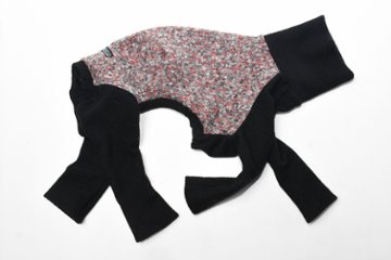 イタリアンループツイードつなぎ／レッドの画像