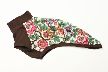 イタリーコットンプリントT／クリームベースの画像