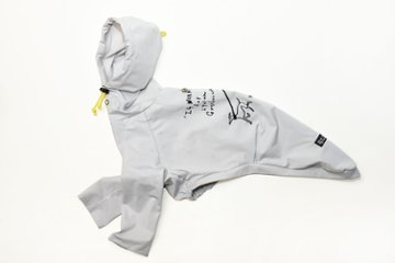 タフタウィンドパーカー／ライトグレーの画像