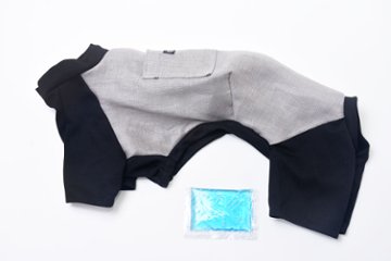 フレンチリネンつなぎ／アッシュグレーの画像