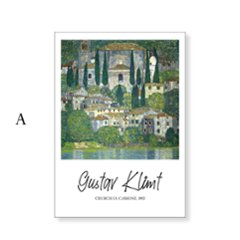 【送料無料】グスタフ・クリムト 【カッソーネの教会】×Gustav Klimt［Church in Cassone］油彩アート×キャンバスアート×アートポスター[f793]画像