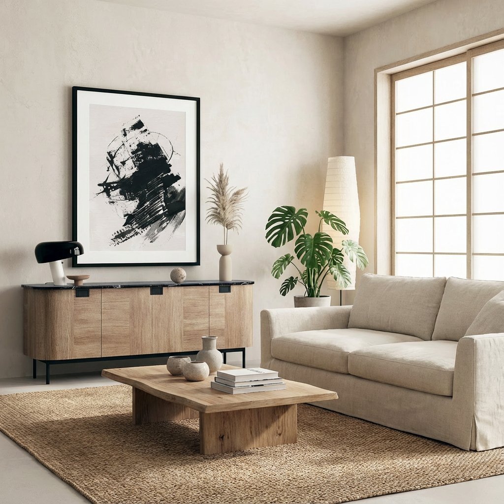 国内配送・送料無料】墨×和モダン×インクアート×キャンバスアート