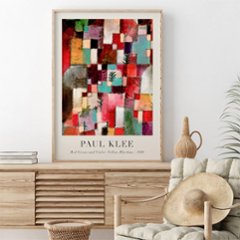 【送料無料】パウル・クレー(Paul Klee)×Colors×カラフル×おしゃれキャンバスアート×アートポスター【1~3営業日で出荷・国内配送】[f811]画像