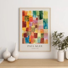 【送料無料】パウル・クレー(Paul Klee)×Colors×カラフル×おしゃれキャンバスアート×アートポスター【1~3営業日で出荷・国内配送】[f811]画像