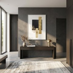 【国内配送・送料無料】「Golden」Seleneaアート×ブラックゴールド×上品キャンバスアート×アートポスター【1~3営業日で出荷】[f822]画像