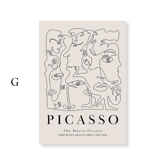 【送料無料】MATISSE×PICCASO×キャンバスアート×アートポスター【1~3営業日で出荷・国内配送】[f865]画像