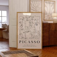 【送料無料】MATISSE×PICCASO×キャンバスアート×アートポスター【1~3営業日で出荷・国内配送】[f865]画像