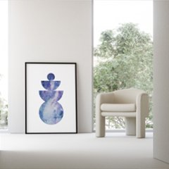 【送料無料】AXIS & ORBIT×抽象デザインキャンバスアート×アートポスター【1~3営業日で出荷・国内配送】[f878]画像