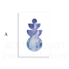 【送料無料】AXIS & ORBIT×抽象デザインキャンバスアート×アートポスター【1~3営業日で出荷・国内配送】[f878]画像