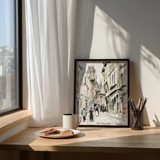【送料無料】カミーユ・ピサロ(Camille Pissarro)×キャンバスアート×アートポスター【1~3営業日で出荷・国内配送】[f880]画像