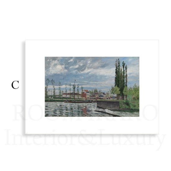 【送料無料】カミーユ・ピサロ(Camille Pissarro)×キャンバスアート×アートポスター【1~3営業日で出荷・国内配送】[f880]画像