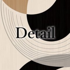 【送料無料】『Intersection』ベージュ×ブラック抽象デザイン×キャンバスアート×アートポスター【1~3営業日で出荷・国内配送】[f883]画像