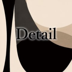 【送料無料】『Intersection』ベージュ×ブラック抽象デザイン×キャンバスアート×アートポスター【1~3営業日で出荷・国内配送】[f883]画像