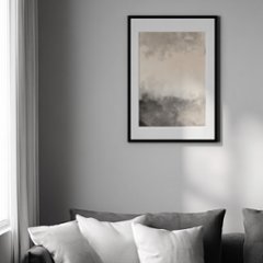 【送料無料】［Veil｜ヴェイル］グレージュ×ニュアンスカラー×キャンバスアート×アートポスター［Altinage｜アルティナージュ］【1~3営業日で出荷・国内配送】[f885]の画像