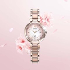 ES9467-89N クロスシー【ノベルティ付・国内正規品】【ｷﾞﾌﾄ包装･ｻｲｽﾞ調整無料】ｿｰﾗｰ電波　レディース腕時計 限定画像
