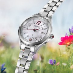SSQW091 ｾｲｺｰﾙｷｱ【ﾉﾍﾞﾙﾃｨ付・ｷﾞﾌﾄ包装･ﾍﾞﾙﾄ調整無料･新品正規品】ｿｰﾗｰ電波　ﾚﾃﾞｨｰｽ腕時計  2025池田エライザさん広告モデル画像