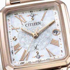 ES9506-54N ｸﾛｽｼｰ【ﾉﾍﾞﾙﾃｨ付・国内正規品・ｷﾞﾌﾄ包装･ﾍﾞﾙﾄ調整無料】腕時計 レディース ｿｰﾗｰ電波  限定画像