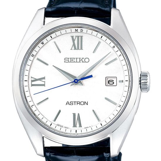 SBXY035 ｾｲｺｰｱｽﾄﾛﾝ【ﾉﾍﾞﾙﾃｨ付・ｷﾞﾌﾄ包装・ﾍﾞﾙﾄ調整無料・新品正規品】ｿｰﾗｰ電波 ﾒﾝｽﾞ腕時計画像