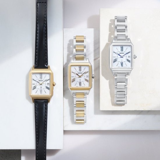 SSVW209 ｾｲｺｰﾙｷｱ 【ﾉﾍﾞﾙﾃｨ付・ｷﾞﾌﾄ包装･ﾍﾞﾙﾄ調整無料･新品正規品】ｿｰﾗｰ電波　ﾚﾃﾞｨｰｽ腕時計画像