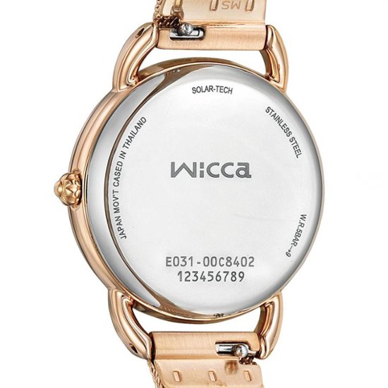 KP6-065-21 ウイッカ【ﾉﾍﾞﾙﾃｨ付・ｷﾞﾌﾄ包装･ﾍﾞﾙﾄ調整無料・国内正規品】腕時計 ﾚﾃﾞｨｰｽ ｿｰﾗｰ 替えﾊﾞﾝﾄﾞ付 限定画像