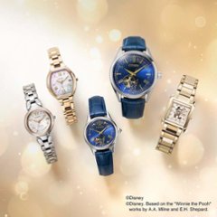 EW5609-58W ｼﾁｽﾞﾝｴﾙ【ﾉﾍﾞﾙﾃｨ付・国内正規品・ｷﾞﾌﾄ包装･ﾍﾞﾙﾄ調整無料】 腕時計 ﾚﾃﾞｨｰｽ ｿｰﾗｰ「ミッキーマウス」 限定画像