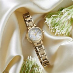 ES9433-56A クロスシー【ﾉﾍﾞﾙﾃｨ付･国内正規品･ｷﾞﾌﾄ包装･ﾍﾞﾙﾄ調整無料】腕時計 ﾚﾃﾞｨｰｽ ｿｰﾗｰ電波 限定画像