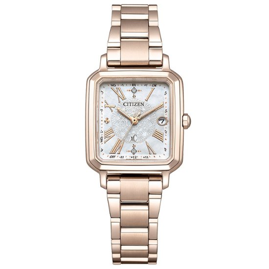 ES9506-54N ｸﾛｽｼｰ【ﾉﾍﾞﾙﾃｨ付・国内正規品・ｷﾞﾌﾄ包装･ﾍﾞﾙﾄ調整無料】腕時計 レディース ｿｰﾗｰ電波  限定画像