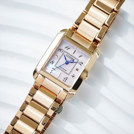 EW5603-89Y シチズンエル【ノベルティ付・国内正規品・ギフト包装･ベルト調整無料】 腕時計 レディース ソーラー画像