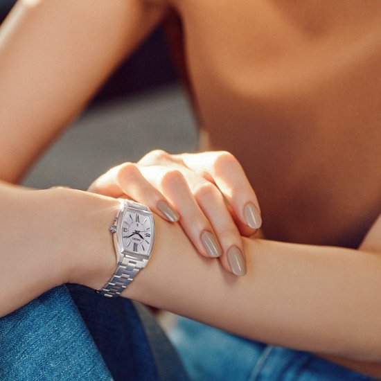 SSQW071 ｾｲｺｰﾙｷｱ【ﾉﾍﾞﾙﾃｨ付・ｷﾞﾌﾄ包装･ﾍﾞﾙﾄ調整無料･新品正規品】ｿｰﾗｰ電波　ﾚﾃﾞｨｰｽ腕時計画像