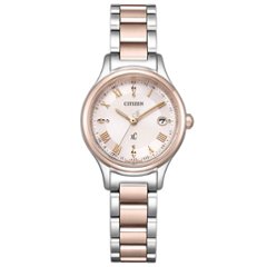 ES9496-64W クロスシー【ノベルティ付・国内正規品】【ｷﾞﾌﾄ包装･ｻｲｽﾞ調整無料】ｿｰﾗｰ電波　レディース腕時計 ※北川景子さん広告着用モデル画像