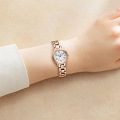 KH4-963-13 Citizenウィッカ【正規ﾒｰｶｰ保証書付･ｷﾞﾌﾄ包装･ﾍﾞﾙﾄ調整無料】腕時計 ﾚﾃﾞｨｽ ｿｰﾗｰ ｼﾝﾌﾟﾙｱｼﾞｬｽﾄ画像