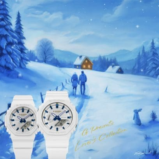 gショック・LOV-25A-7AJR【新品正規品・ﾉﾍﾞﾙﾃｨ付・ｷﾞﾌﾄ包装無料】メンズ ﾚﾃﾞｨｽ腕時計 ペア画像