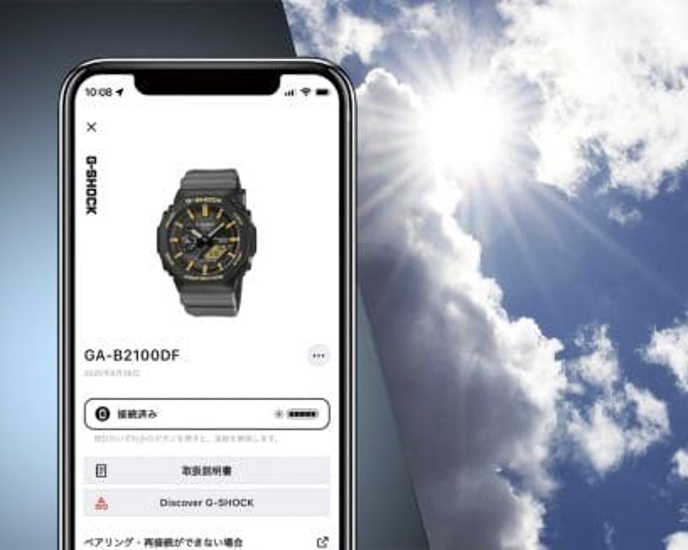 Gショック・GA-B2100DF-1AJR【新品正規品・ノベルティ付・ギフト包装無料】メンズ腕時計　ソーラー画像