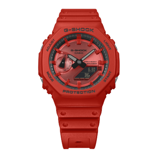 gショック:GA-2100RRB-4AJF【国内正規品・ノベルティ付・ギフト包装無料】メンズ腕時計画像
