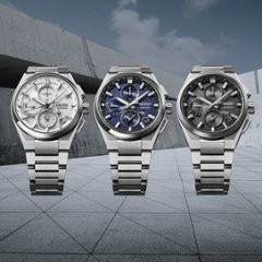 SBXC159・ｾｲｺｰｱｽﾄﾛﾝ【ﾉﾍﾞﾙﾃｨ付・ｷﾞﾌﾄ包装・ﾍﾞﾙﾄ調整無料・新品正規品】GPSｿｰﾗｰ電波 ﾒﾝｽﾞ腕時計画像