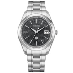 AQ4100-57E: ザ・シチズン【ノベルティ付･ギフト包装･ベルト調整無料･国内正規品】腕時計 メンズ ソーラー メタリック塗装文字板画像