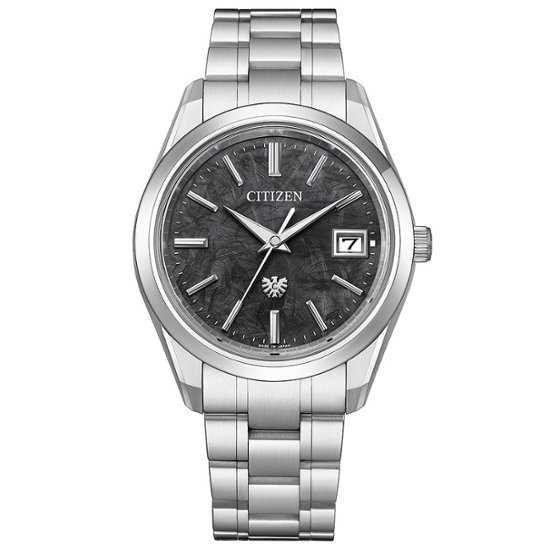 AQ4100-57E: ザ・シチズン【ノベルティ付･ギフト包装･ベルト調整無料･国内正規品】腕時計 メンズ ソーラー メタリック塗装文字板画像